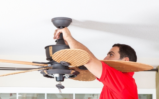 Electrician in Long Beach Ceiling Fan Installation