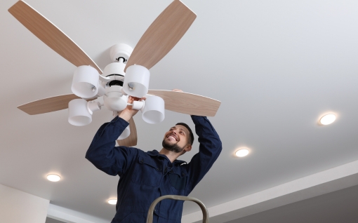 Electrician in Long Beach Ceiling Fan Installation